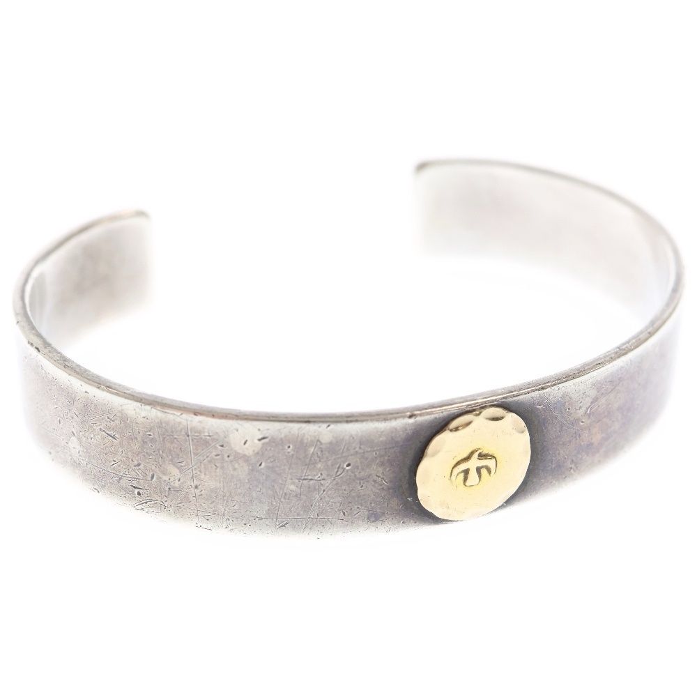 goro's (ゴローズ) 平打ちブレスM バングル シルバー/ゴールド よ*し様