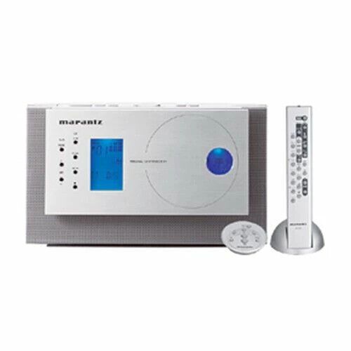 マランツ CR101 パーソナル CD ステレオシステム シルバー リモコン付属