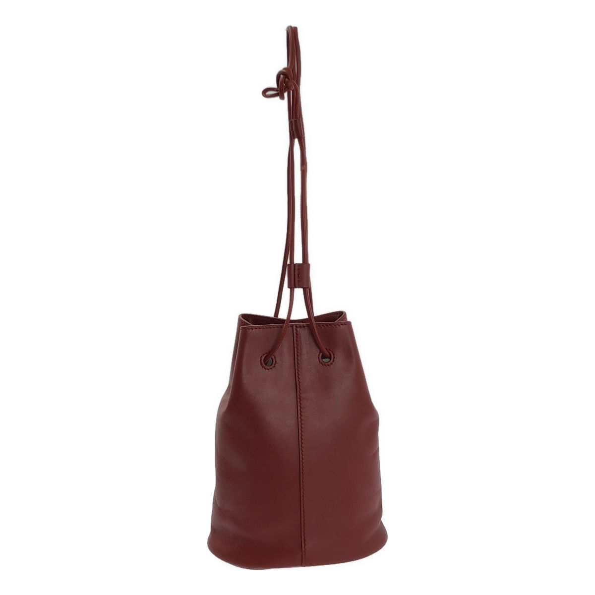 JIL SANDER CLIMB DRAWSTRING BAG レザー巾着バッグ JIL SANDER / ジルサンダー | CLIMB DRAWSTRING レザー 巾着