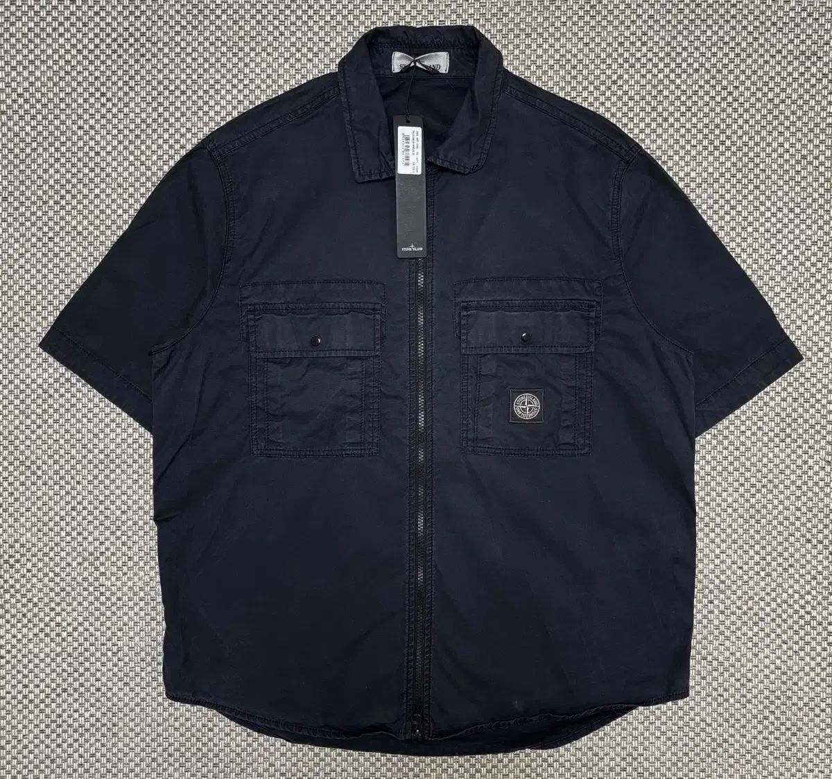 M STONE ISLAND(ストーンアイランド) 半袖 シャツジャケット M STONE ISLAND(ストーンアイランド) 半袖 シャツジャケット