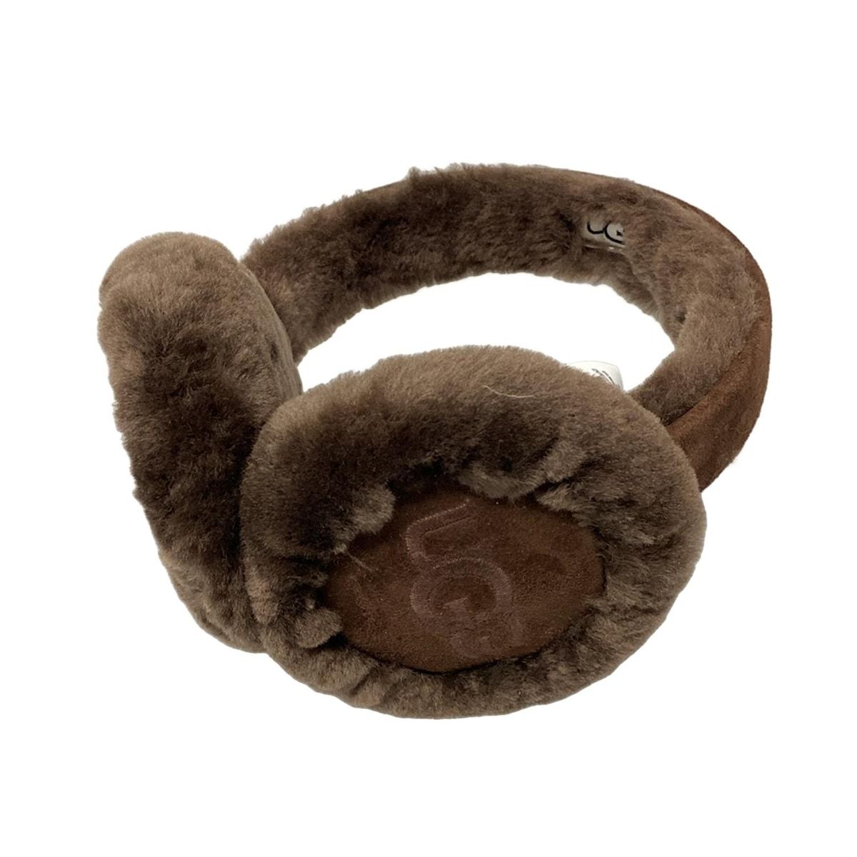 UGG アグ 小物 - ダークブラウン イヤーマフ 耳あて ウール