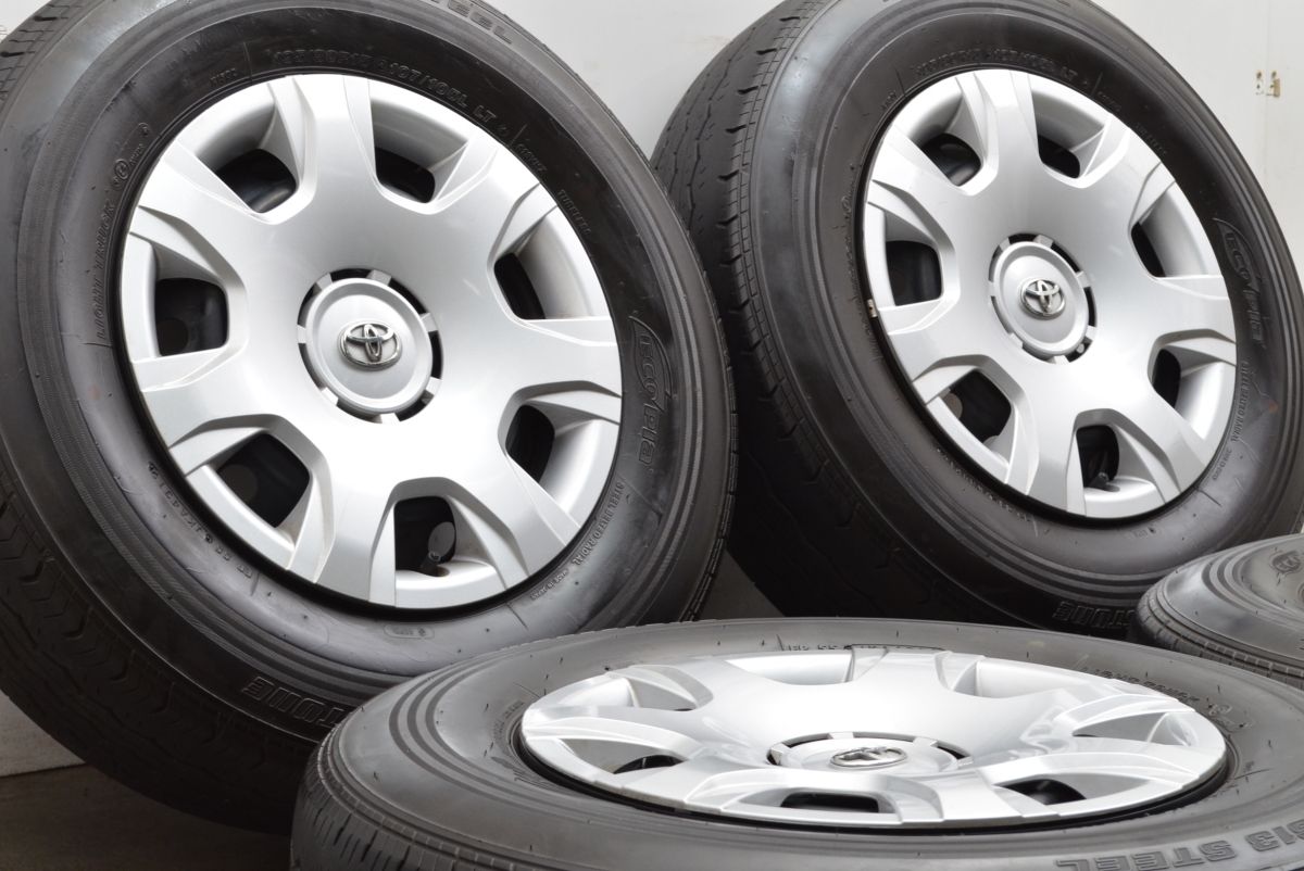 大特価】トヨタ 200 ハイエース 純正 15in 6J +35 PCD139.7 