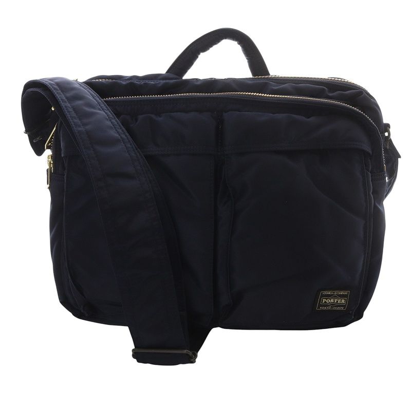 ポーター PORTER タンカー TANKER SLING BAG W zip XL 2way バッグ ショルダーバッグ 紺