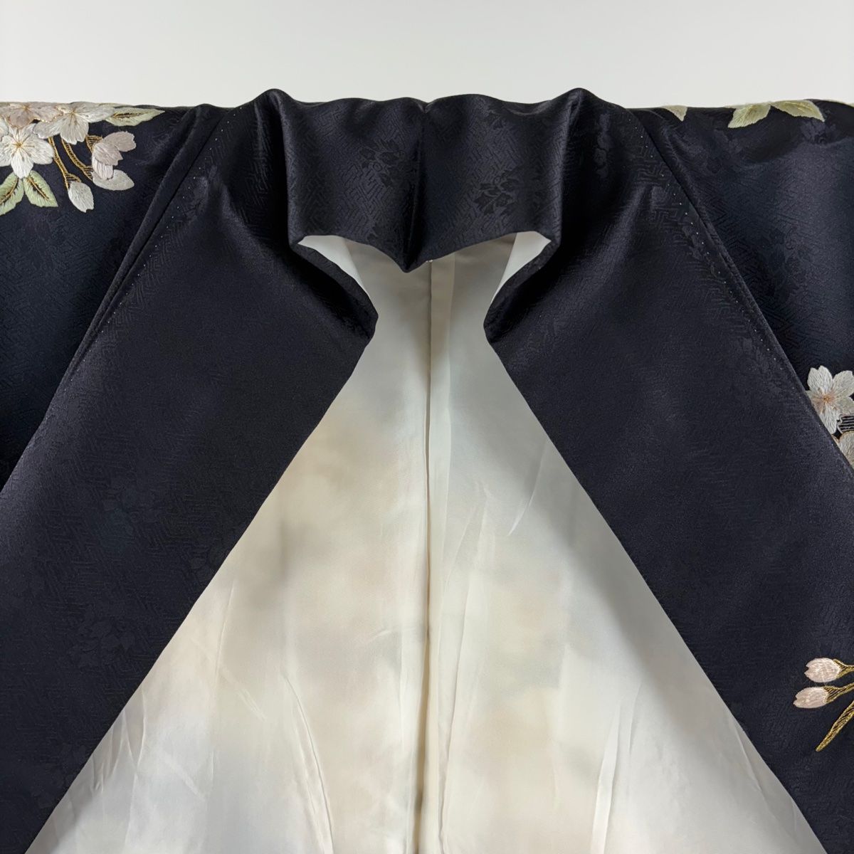 平和屋着物□極上 訪問着 お召地 霞文 暈し染め 逸品 未使用