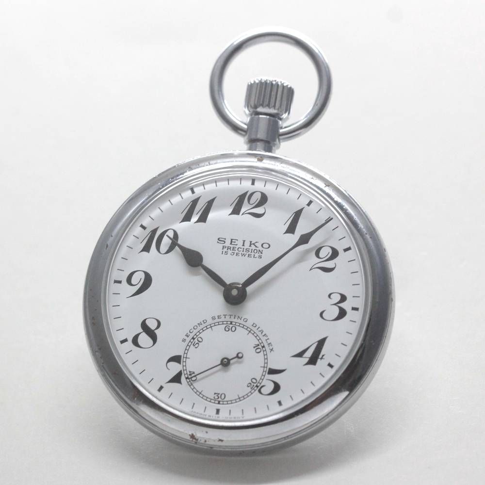 19セイコー プレシジョン 懐中時計 | 19セイコー| 15石 | 絶版時計 |19seiko-1305
