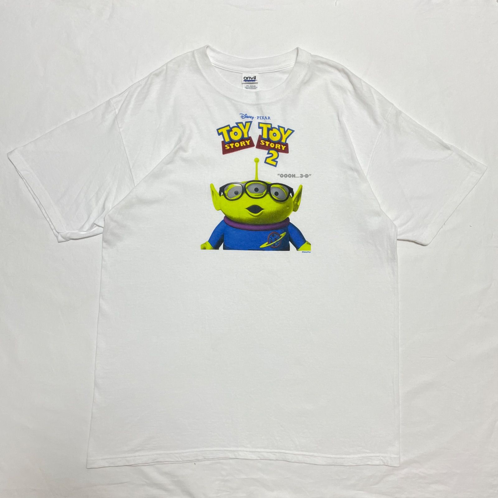 00s Toy Story2 Little Green Man T-shirt ディズニー ピクサー トイ