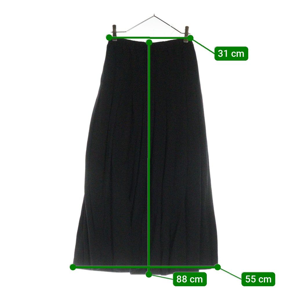 COMME des GARCONS (コムデギャルソン) 90S リブウエスト プリーツ  