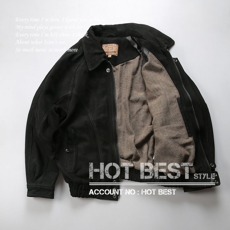 1.2mm カウハイド 復刻30 sスタイル レトロ シングルライダース ゆったりめ 革ジャン レザージャケット 牛革