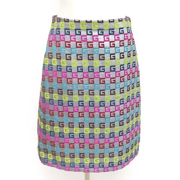 『お値下げ』GUCCIラメプリーツスカートGG柄 揺れて煌めく。ゴールドラメプリーツスカート ce0960087 – Classical Elf