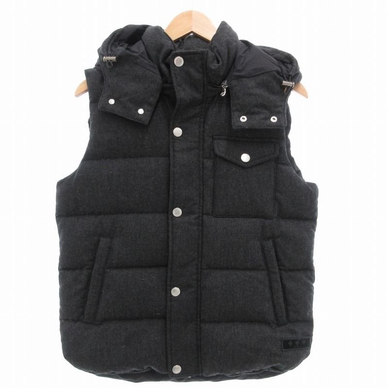 DANTON ×DOORS 】 別注 ダントン ダウンベスト 36 黒 DANTON - DANTON