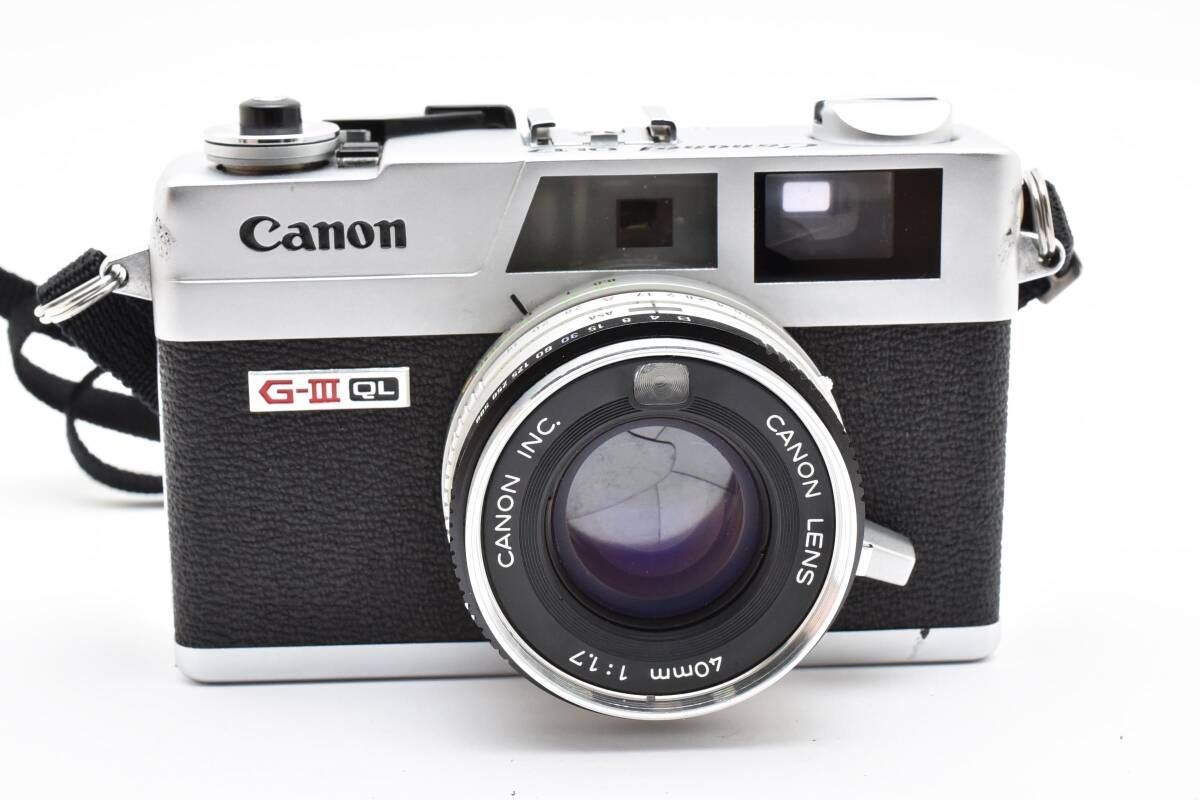 キヤノン CANON Canonet QL17 G-III QL 40mm F1.7 レンジ