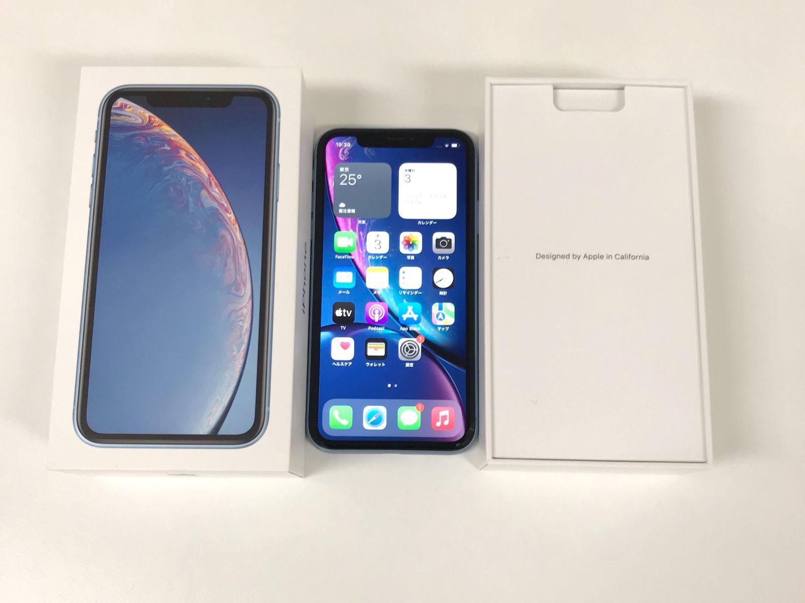 θ【SIMロック解除済み/ジャンク品】iPhone XR 128GB ブルー - メルカリ