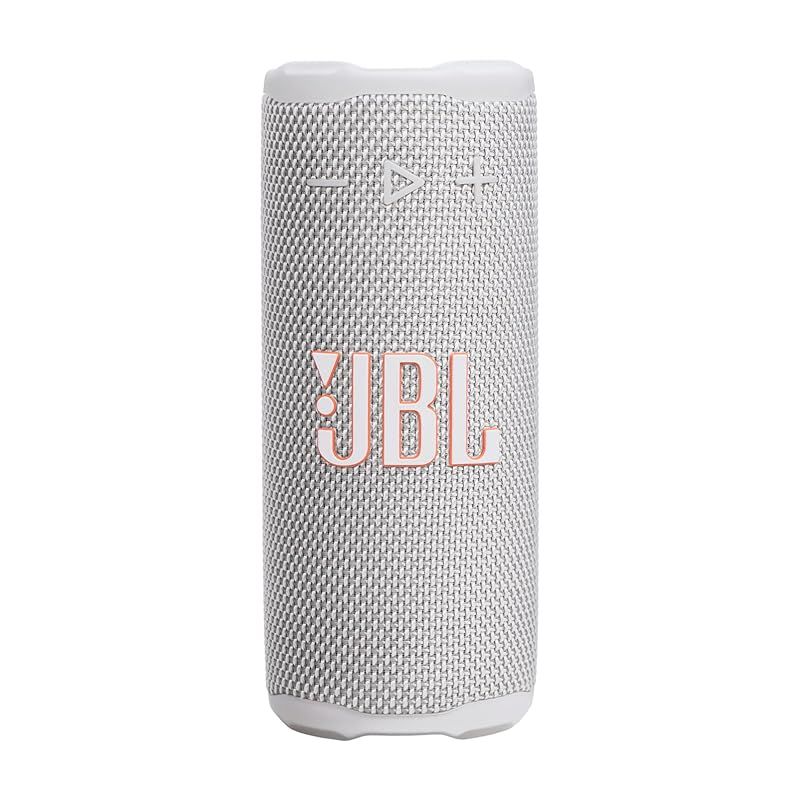 JBL GRIP スマートサイズ ポータブルスピーカー Bluetooth対応 IP68 防塵防水 アンビエントライト アプリ対応 USB-C AURA CAST マルチスピーカー接続 ホワイト JBLGRIPWHT 0