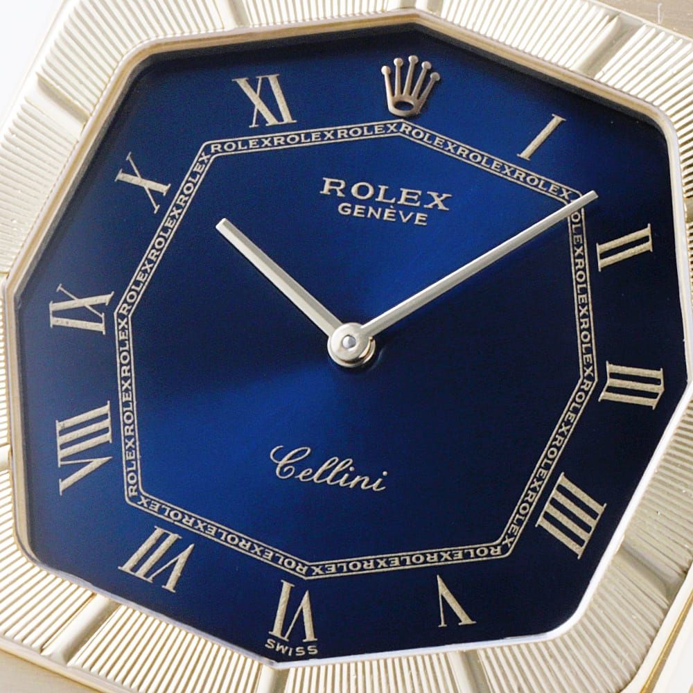 ロレックス チェリーニ キングマイダス 4370 ブルー 69番 アンティーク