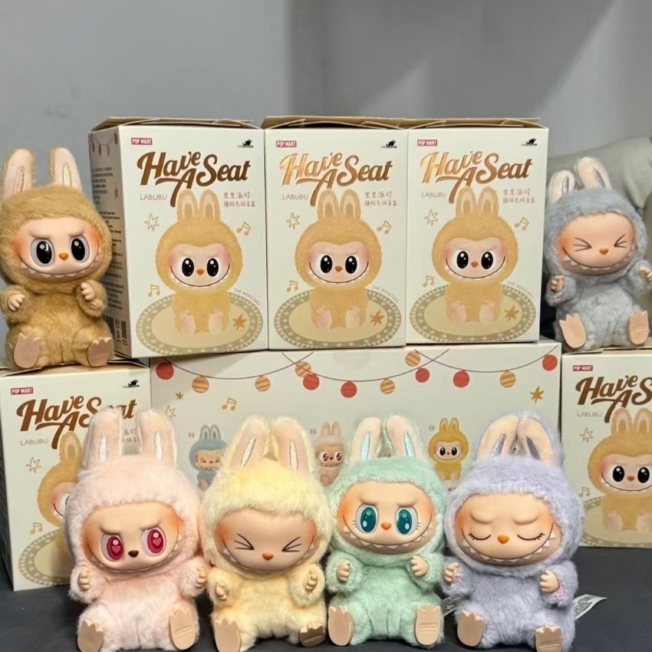 Popmart labubu 未開封ボックスセット 新品未開封 POPMART LABUBU THE MONSTERS シリーズ2 ZIZI、QUQU