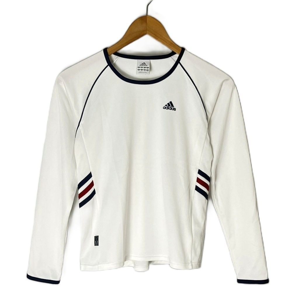 アディダス adidas 3ストライプ 長袖 Tシャツ ロンT カットソー