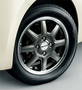 HONDA ホンダ NONE N-ONE エヌワン ホンダ純正 14インチ アルミホイール MS-024 1本 2015.7～次モデル | アルミ ホイール 交換 車 かっこいい 人気 おすすめ くるま おしゃれ サイズ