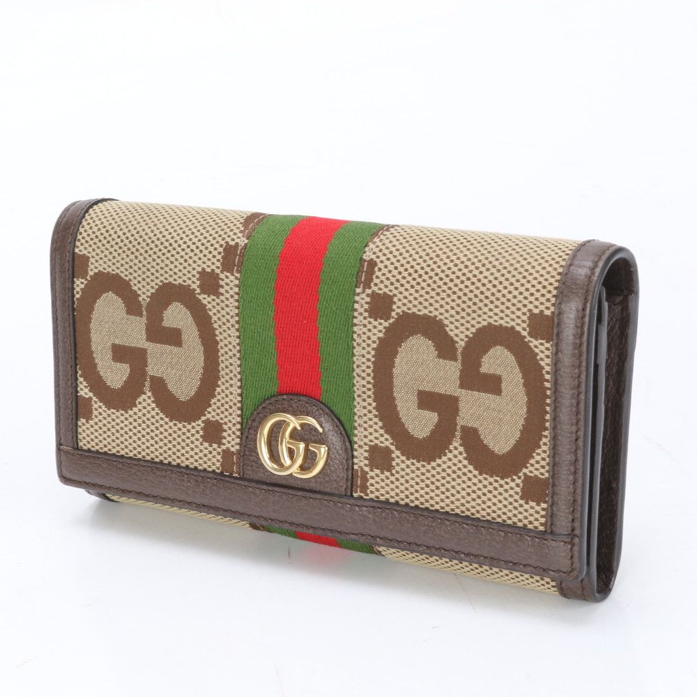 極美品】GUCCI グッチ ジャンボGG コンチネンタル アラウンド