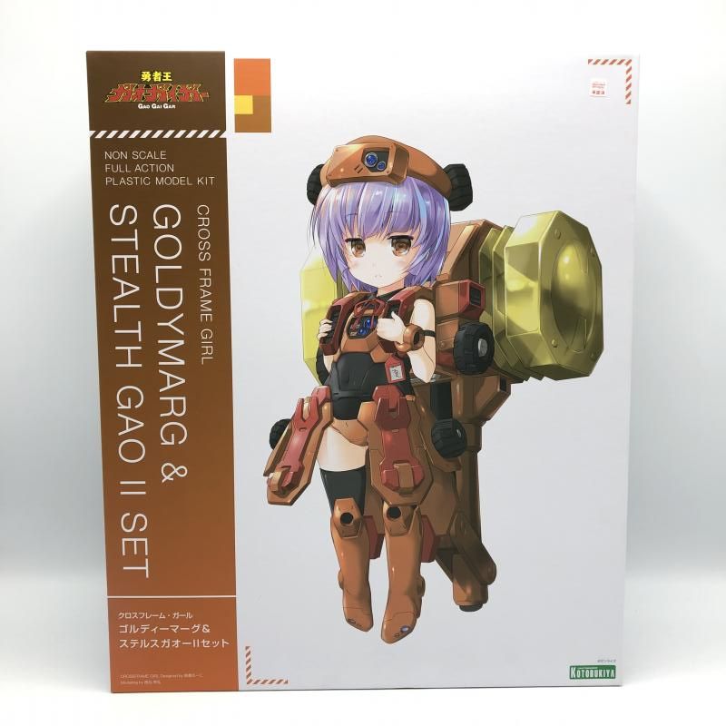 【中古】ｺﾄﾌﾞｷﾔ ｸﾛｽﾌﾚｰﾑ･ｶﾞｰﾙ ｺﾞﾙﾃﾞｨｰﾏｰｸﾞu0026ｽﾃﾙｽｶﾞｵｰIIｾｯﾄ ﾌﾟﾗﾓﾃﾞﾙ 未組立品[13]