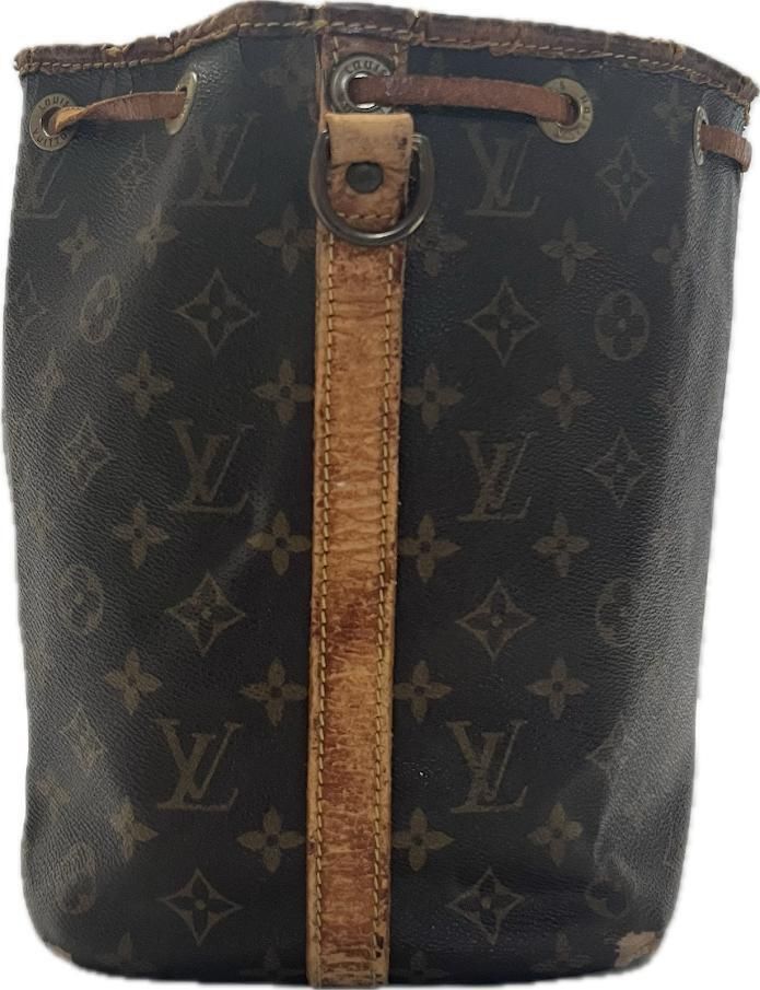 訳あり】LOUIS VUITTON ルイヴィトン プチノエ モノグラム
