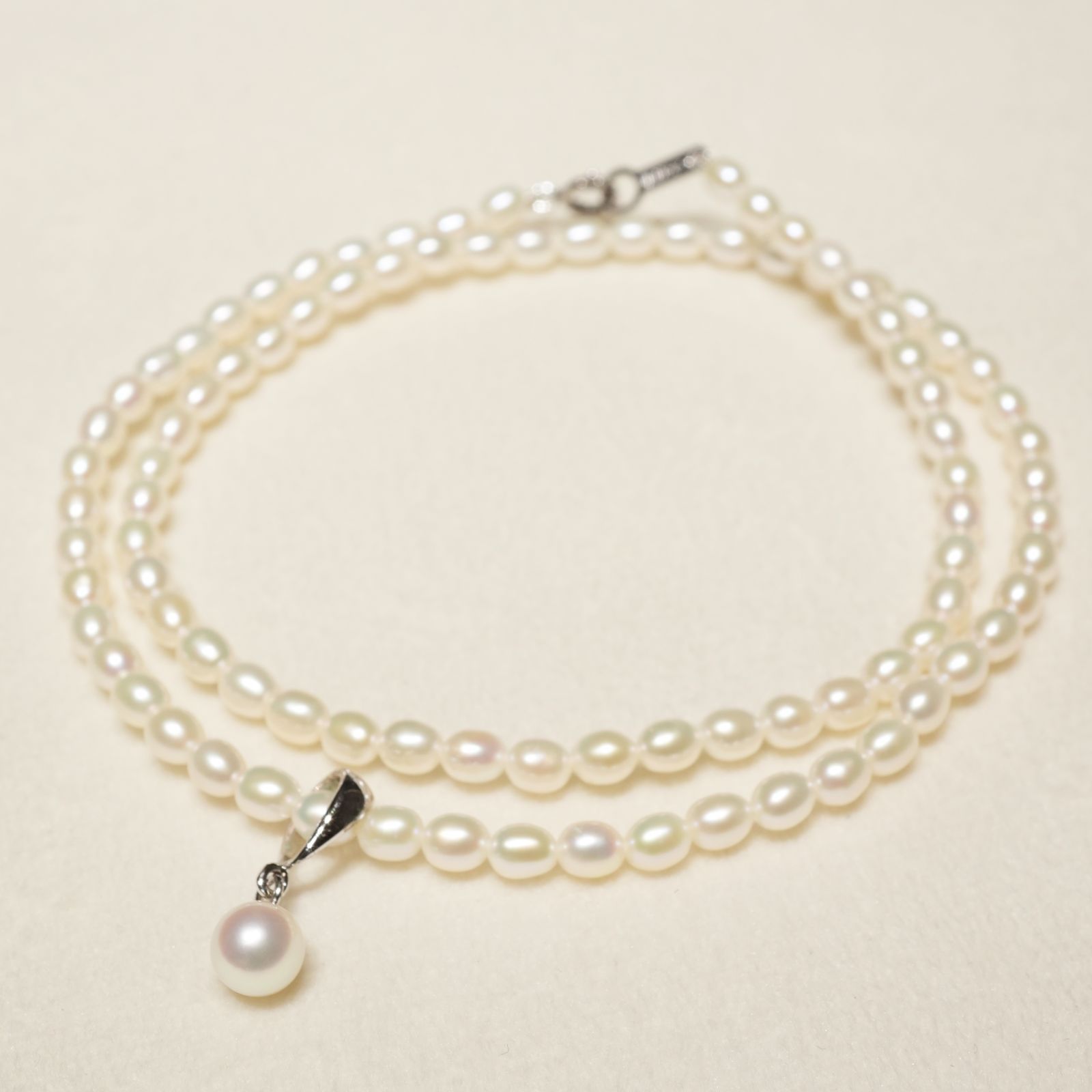 パールネックレス ミキモトコスメティクス 淡水パール MIKIMOTO COSMETICS - ミキモト コスメティックス 淡水パール