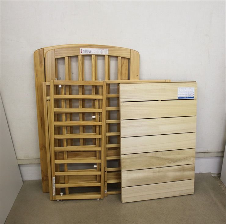 手渡し限定 KATOJI ミニベビーベッドハイタイプ ベッドガード&メリー付