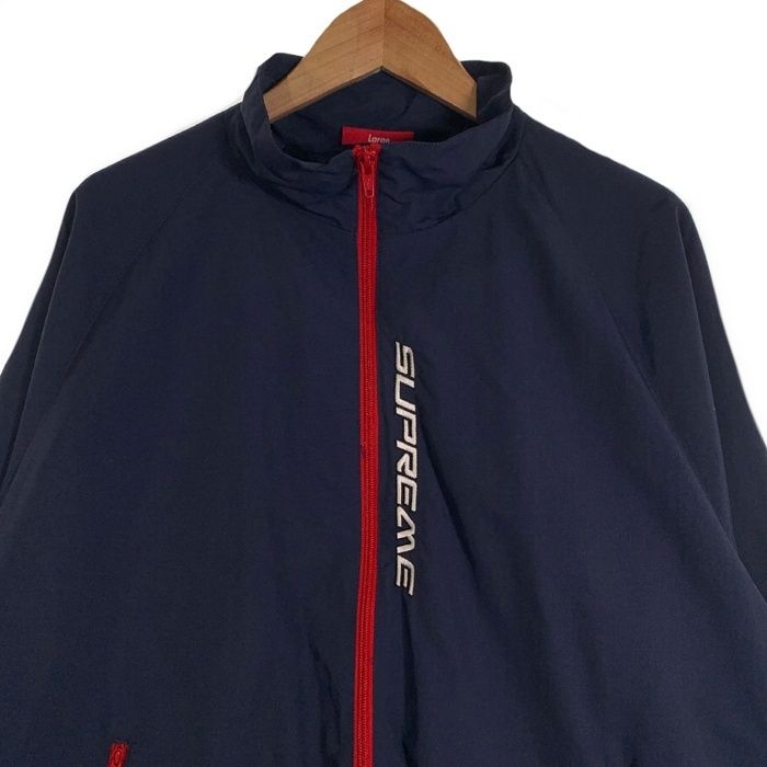 美品】Supreme Contrast Zip Track Jacket