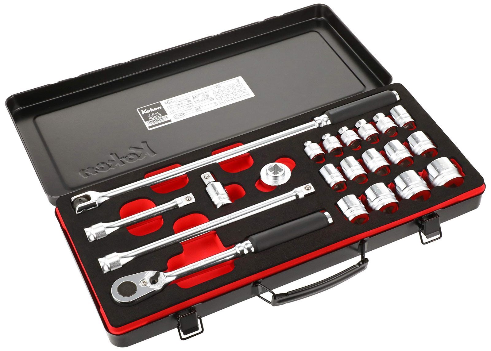 山下工業研究所 Ko-ken(コーケン) Z-EAL ソケットセット 差込角 12.7mm (1/2インチ) 4285Z