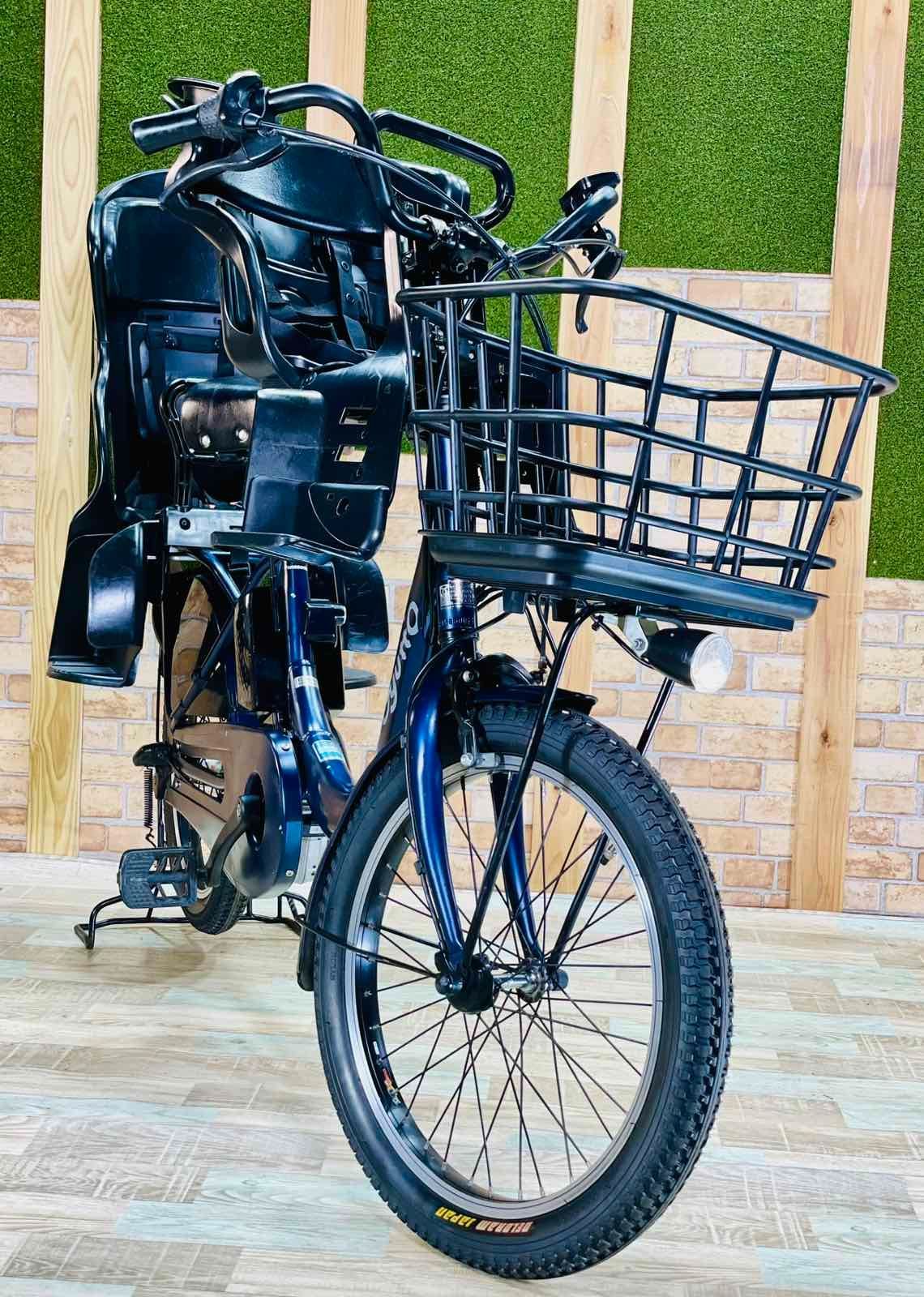 大容量バッテリー 子供乗せ電動アシスト自転車 人気な色 3人乗り用