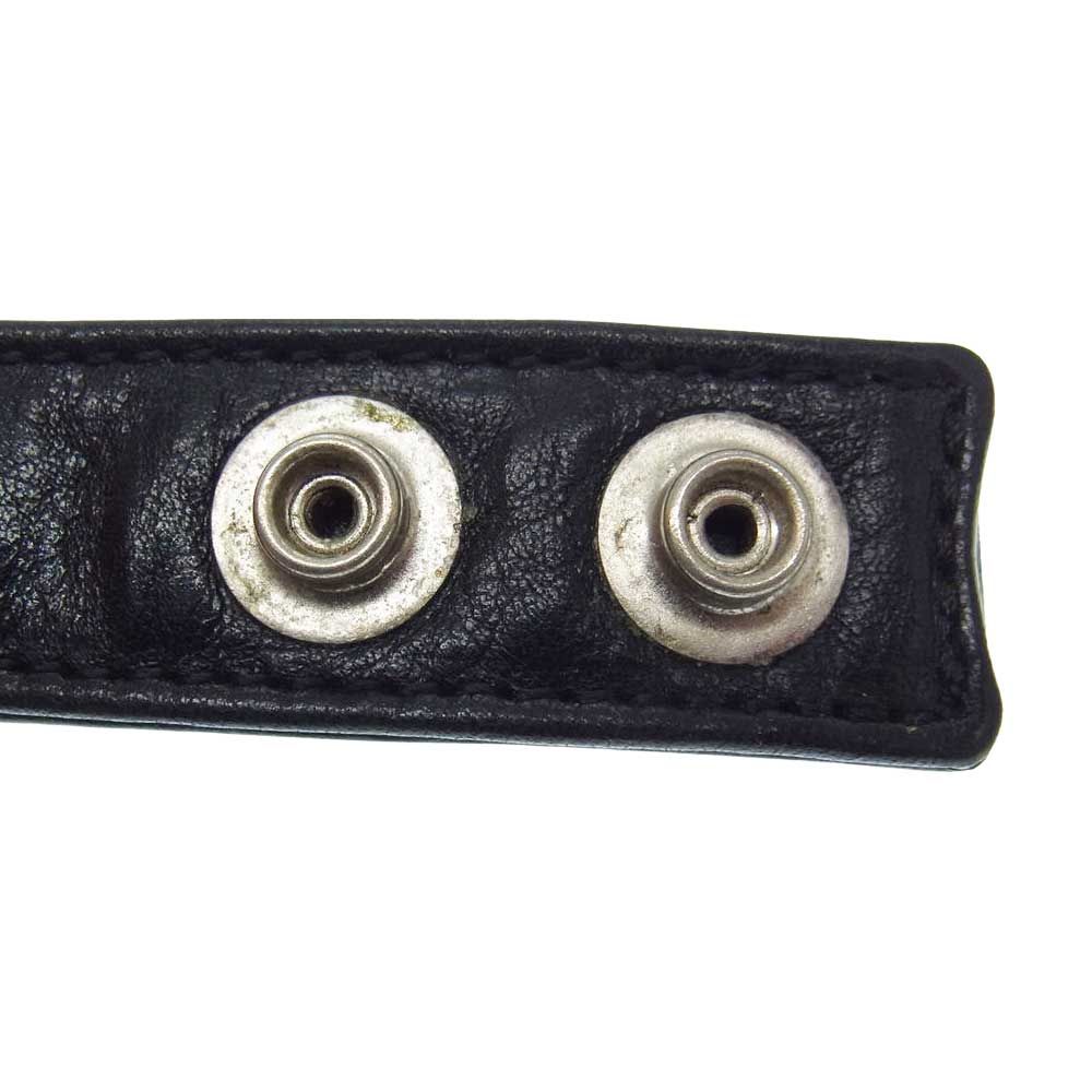 クロムハーツ クロスボール 3ボタン 2スナップ ブレスレット インボイス原本有 クロムハーツ クロスボール 3ボタン 2スナップ ブレスレット イン