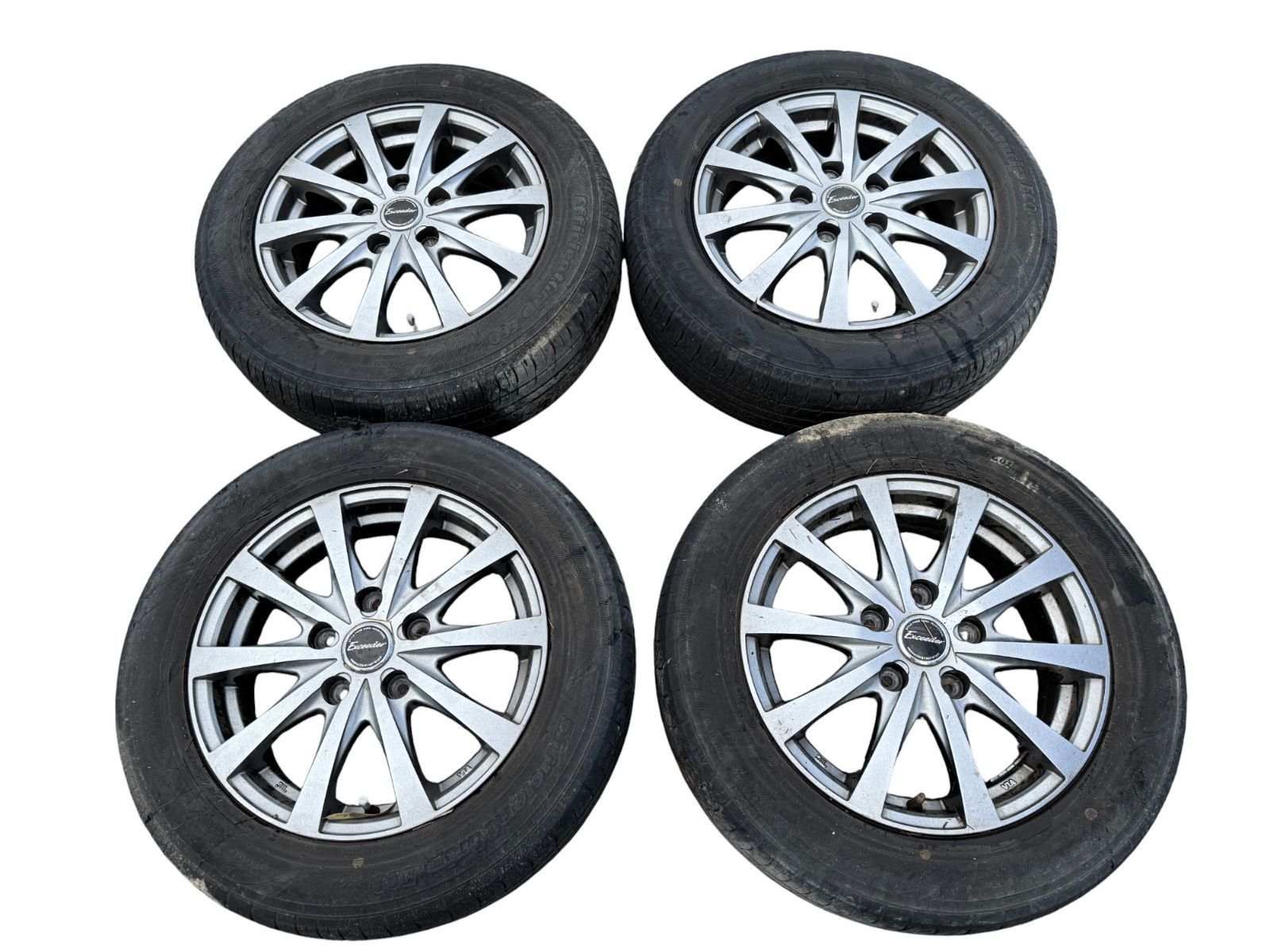 フリード GB8 Exceeder エクシーダー 185 65R15 15×5.5J IS 48 アルミホイール 4本セット 管理番号 5146