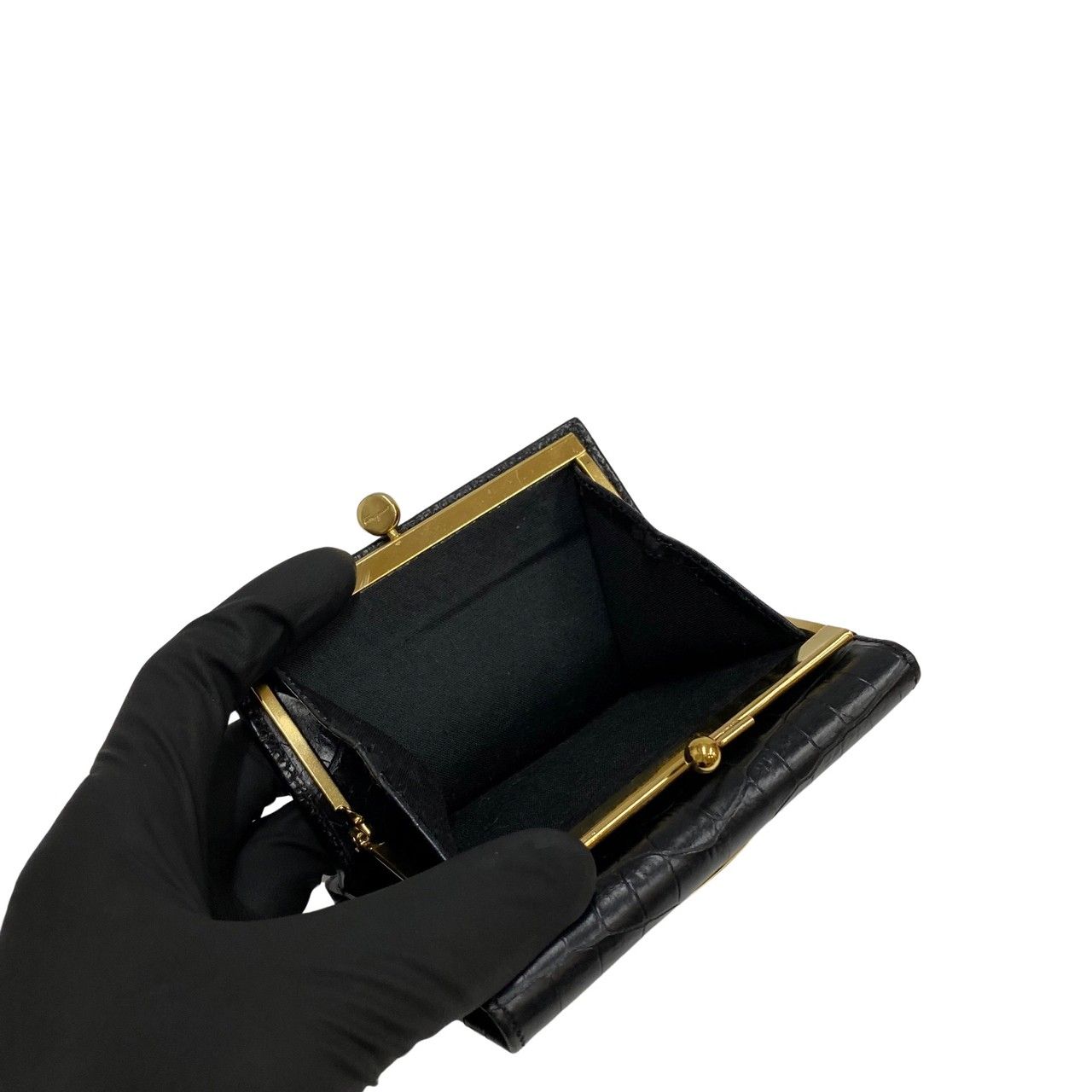極 美品 希少品 Salvatore Ferragamo フェラガモ ヴァラ 金具 レザー 