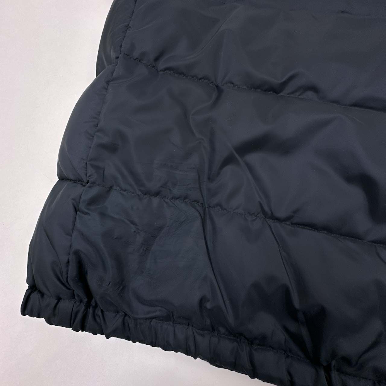 PAPASダウン ブラック S 美品⭐️PAPAS パパス ダウンベスト ネイビー