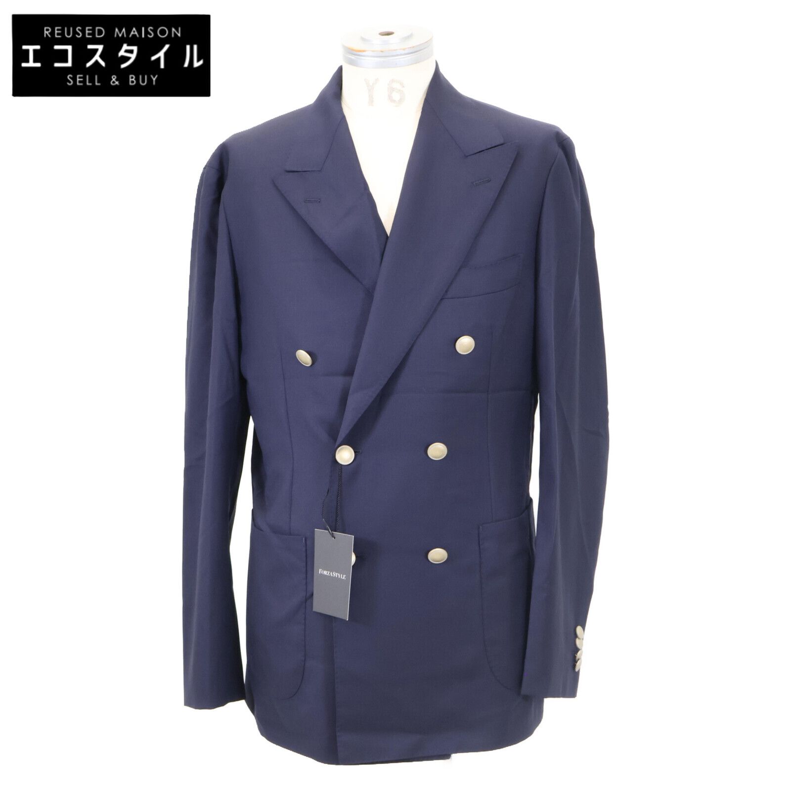 お買い得，品質保証 FORZA STYLE フォルツァスタイル ネイビー HOS-J08