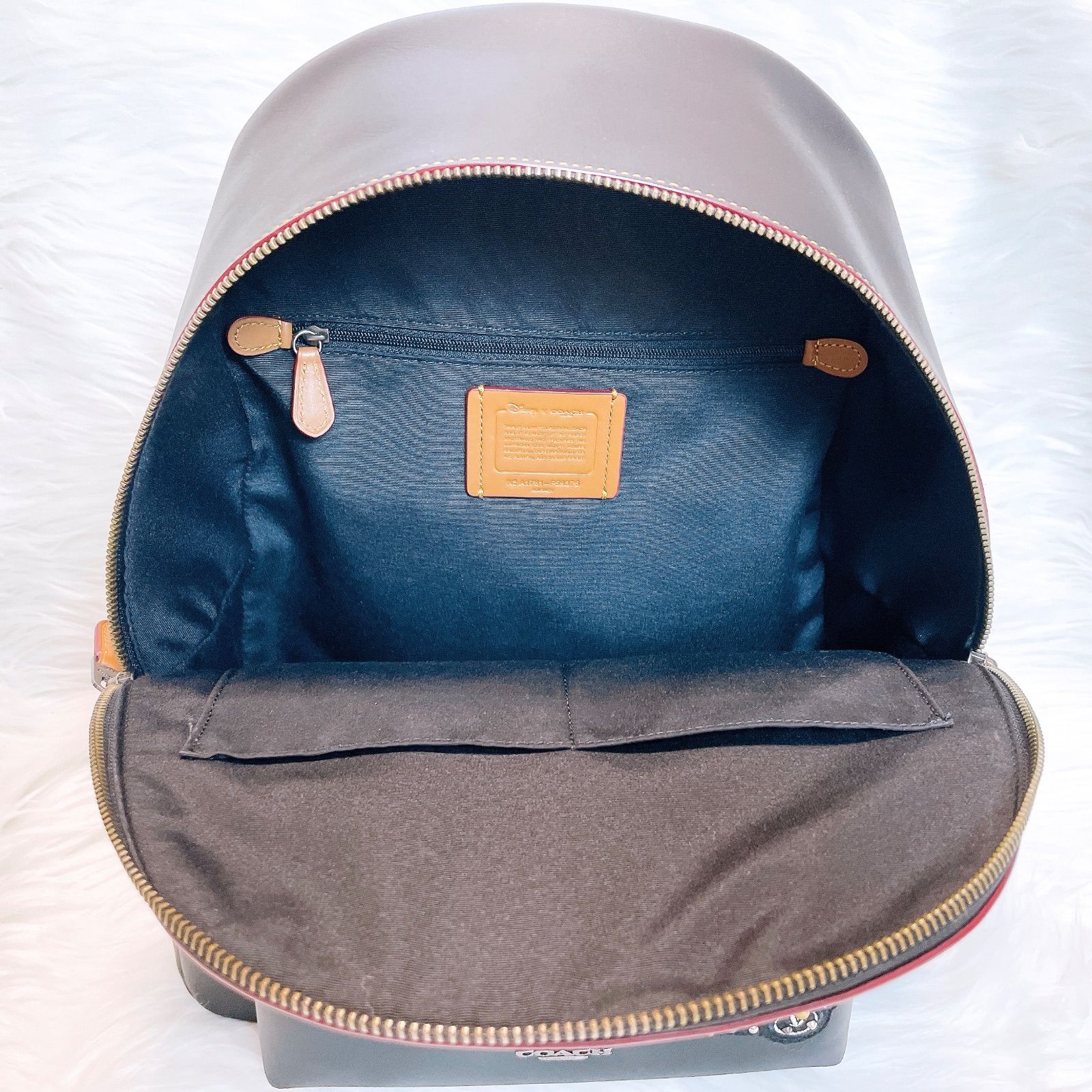 完売品 極稀少　コーチ　ディズニー　ミッキー パッチ バックパック　リュック 完売品 極稀少 コーチ ディズニー ミッキー パッチ バックパック