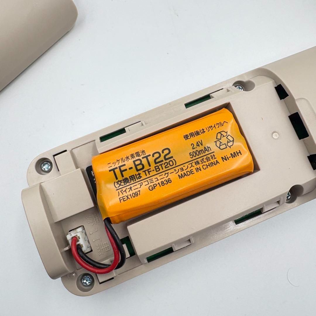 ☆パイオニア デジタルコードレス留守番機 TF-SE16S(W)