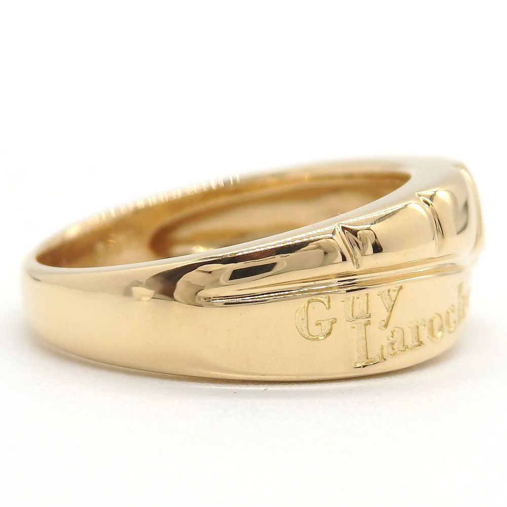 Guy Laroche】ギラロッシュ K18 ゴールド ダイヤモンド 0.04ct