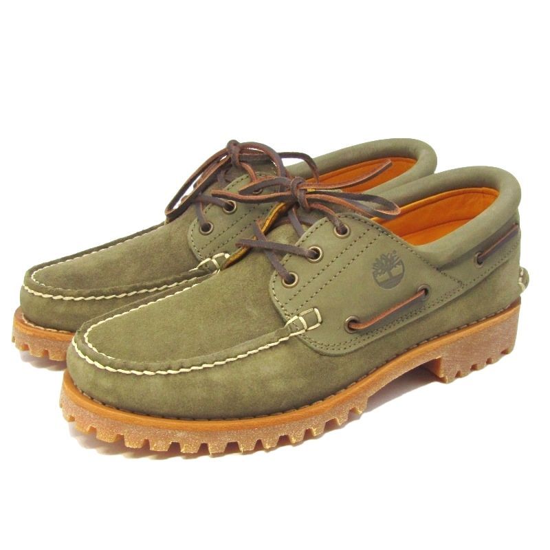 ティンバーランド レザー スエード 切り替え  デッキシューズ   26,5cm 未使用 Timberland ティンバーランド 26.5cm デッキシューズ