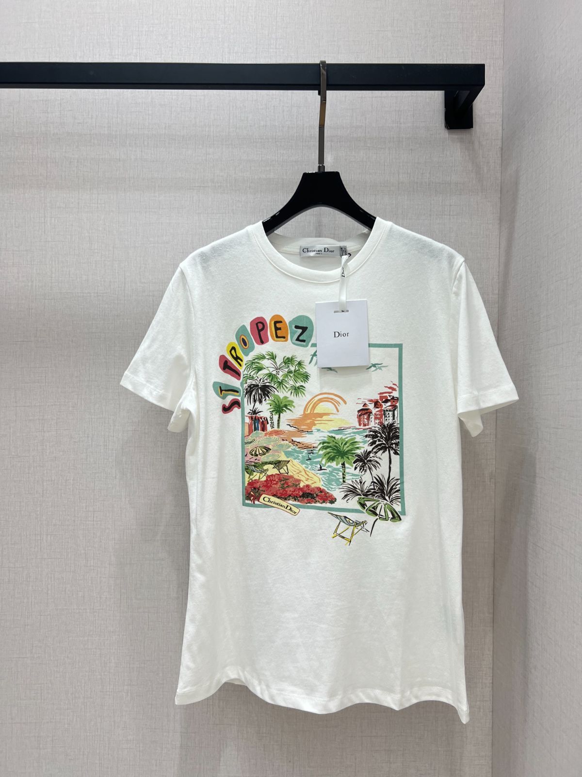楽天市場】【中古】Dior Homme ビッグシルエットプリントTシャツ