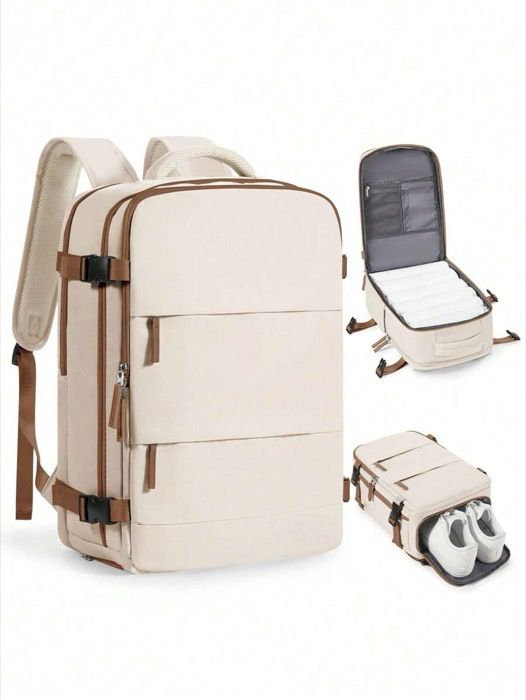 バッグ メンズ バックパック 大型旅行バックパック ビジネスラップトップバックパック キャビンバッグ 40x20x25 キャリーオンバックパック 航空機搭乗可 防水バックパック 多機能 シューズ倉庫 乾湿分離層 ト