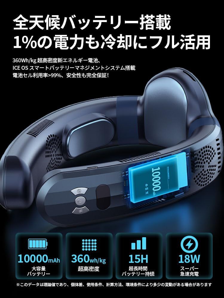 10000mAh大容量 急速充電