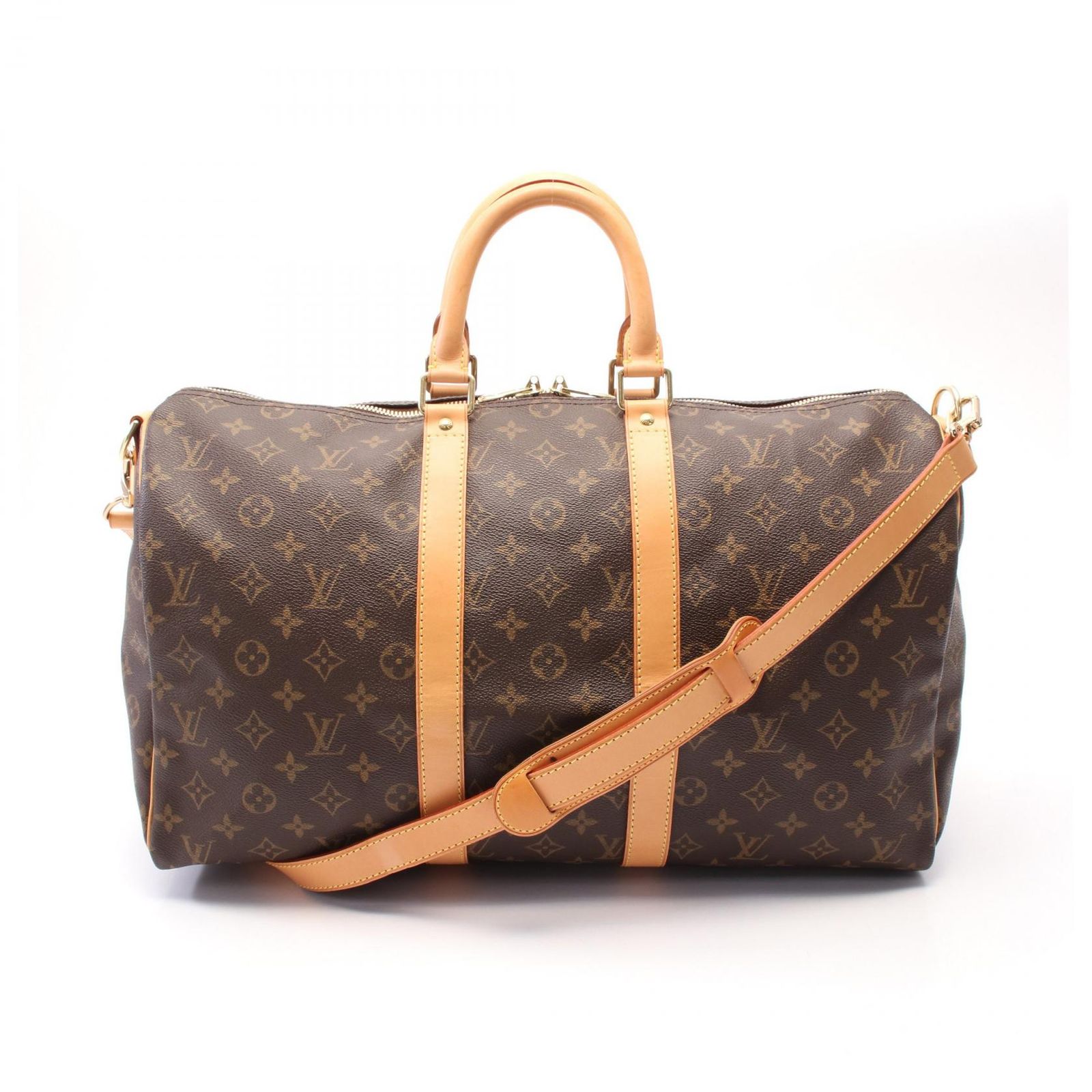 LOUIS VUITTON ルイ ヴィトン キーポル バンドリエール45 モノグラム ボストンバッグ