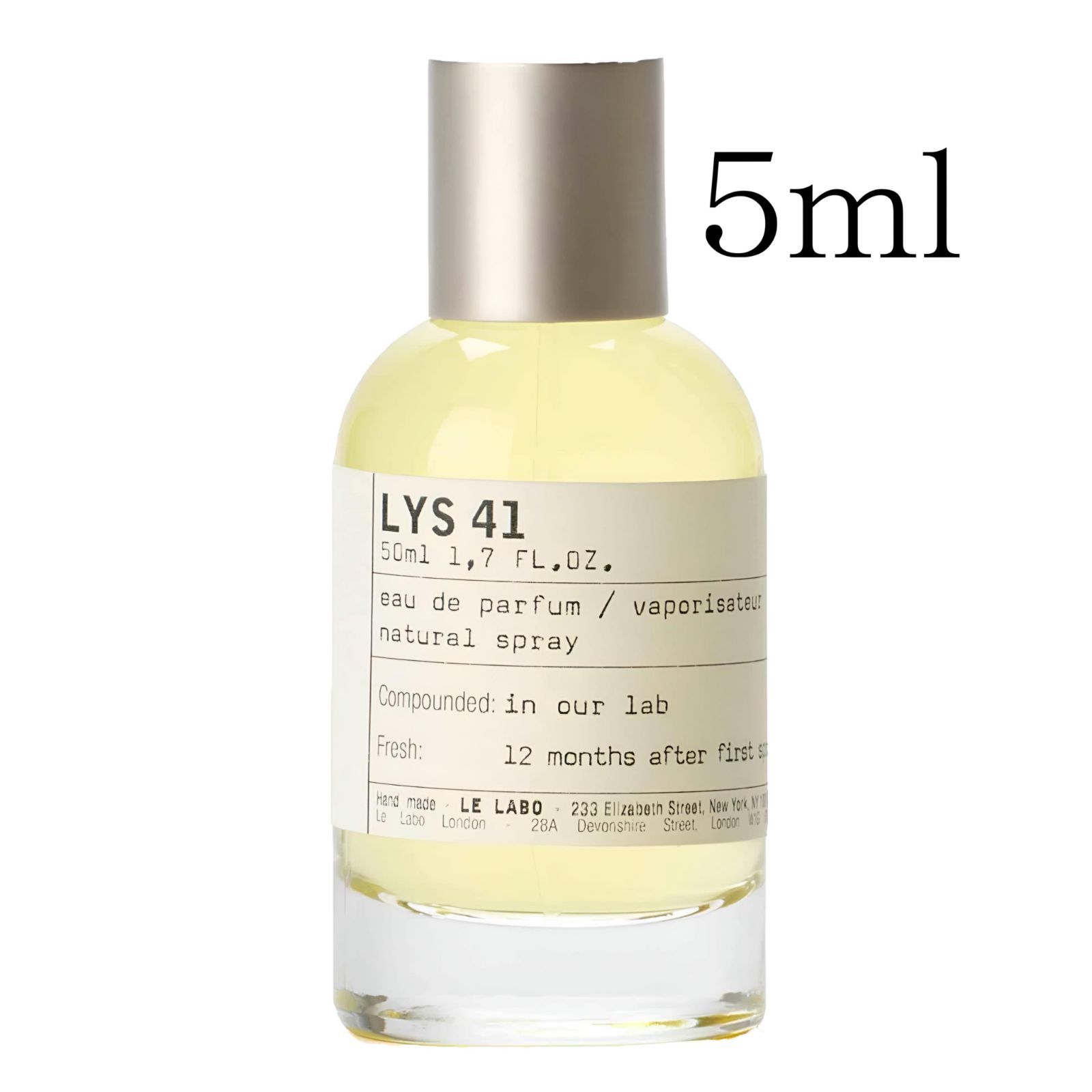 LE LABO ルラボ リス41 LYS 41 ５ml お試し香水 - メルカリ