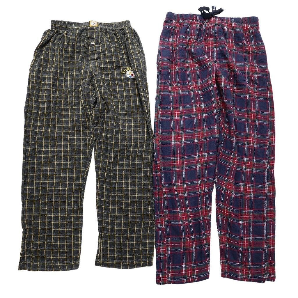 古着卸 まとめ売り パジャマパンツ MIX 7枚セット (メンズ L