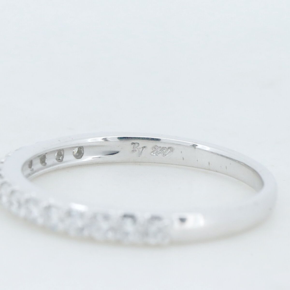 23/美品 ポンテヴェキオ K18WG ダイヤ計0.35ct リング 指輪 Ponte Vecchio ポンテヴェキオ K18WG パヴェリング ホワイト