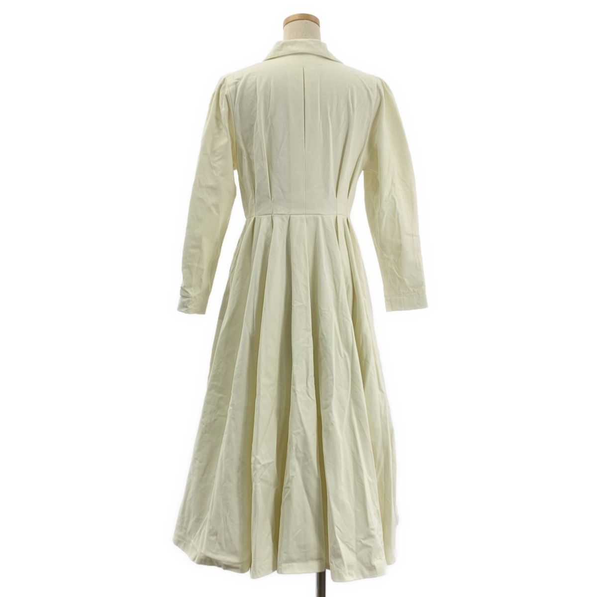 foufou / フーフー | #17 THE DRESS -waltz- open collar button