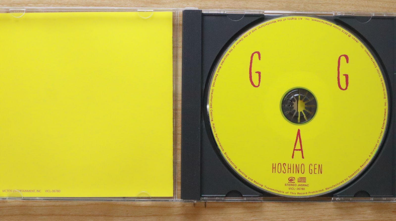 国内盤CD☆星野 源/Gen Hoshino□ ギャグ 【VICL36780/4988002647842