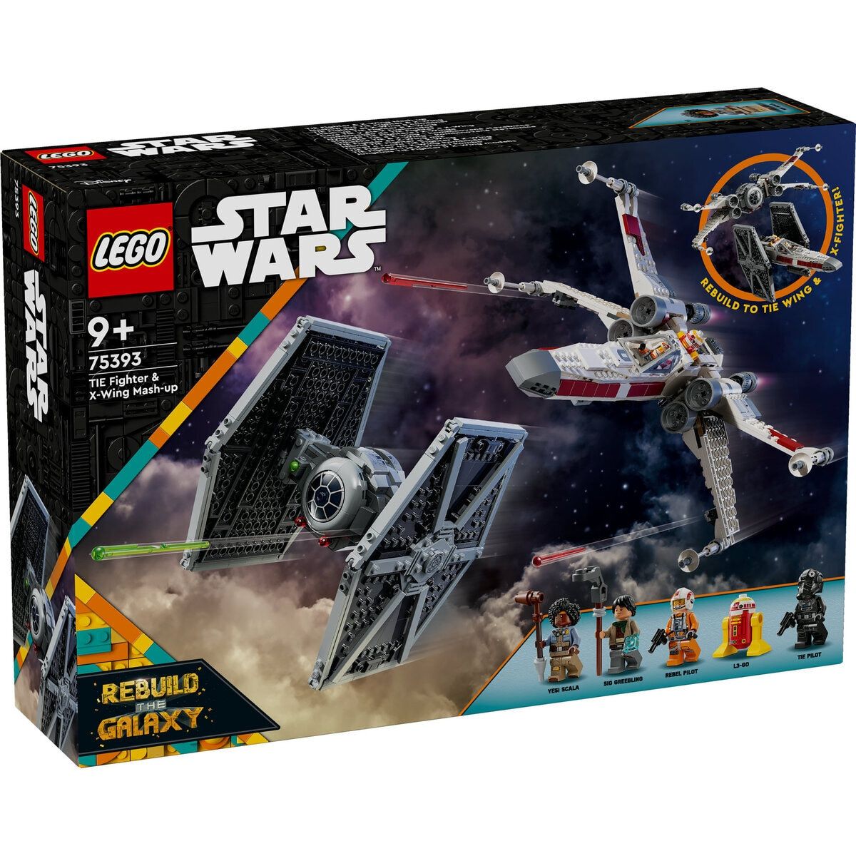 レゴ スター ウォーズ タイ ファイターとXウィング LEGO Star Wars TIE Fighter - X-Wing