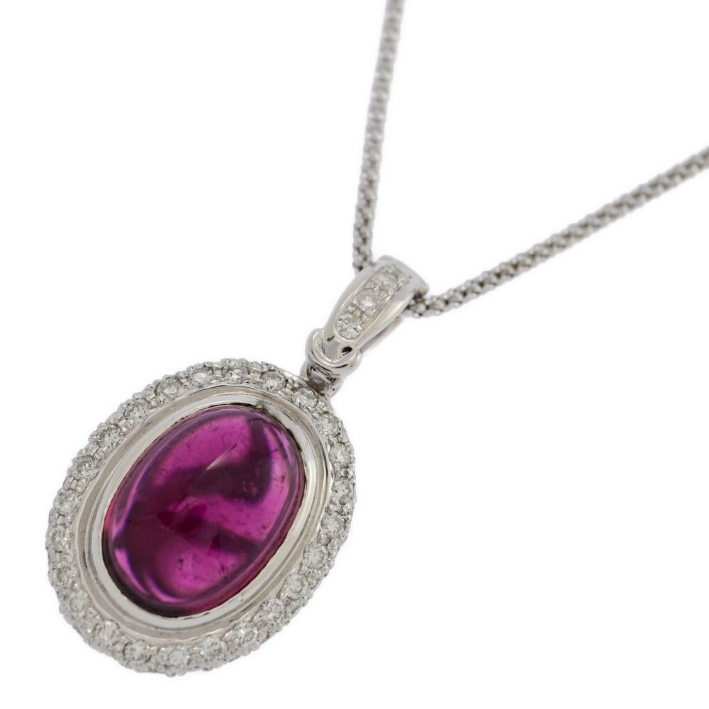 人気スポー新作 RB5.98ct/FD:1.01ct/ルベライト・レッドトルマリン ダイヤモンド アクセサリー