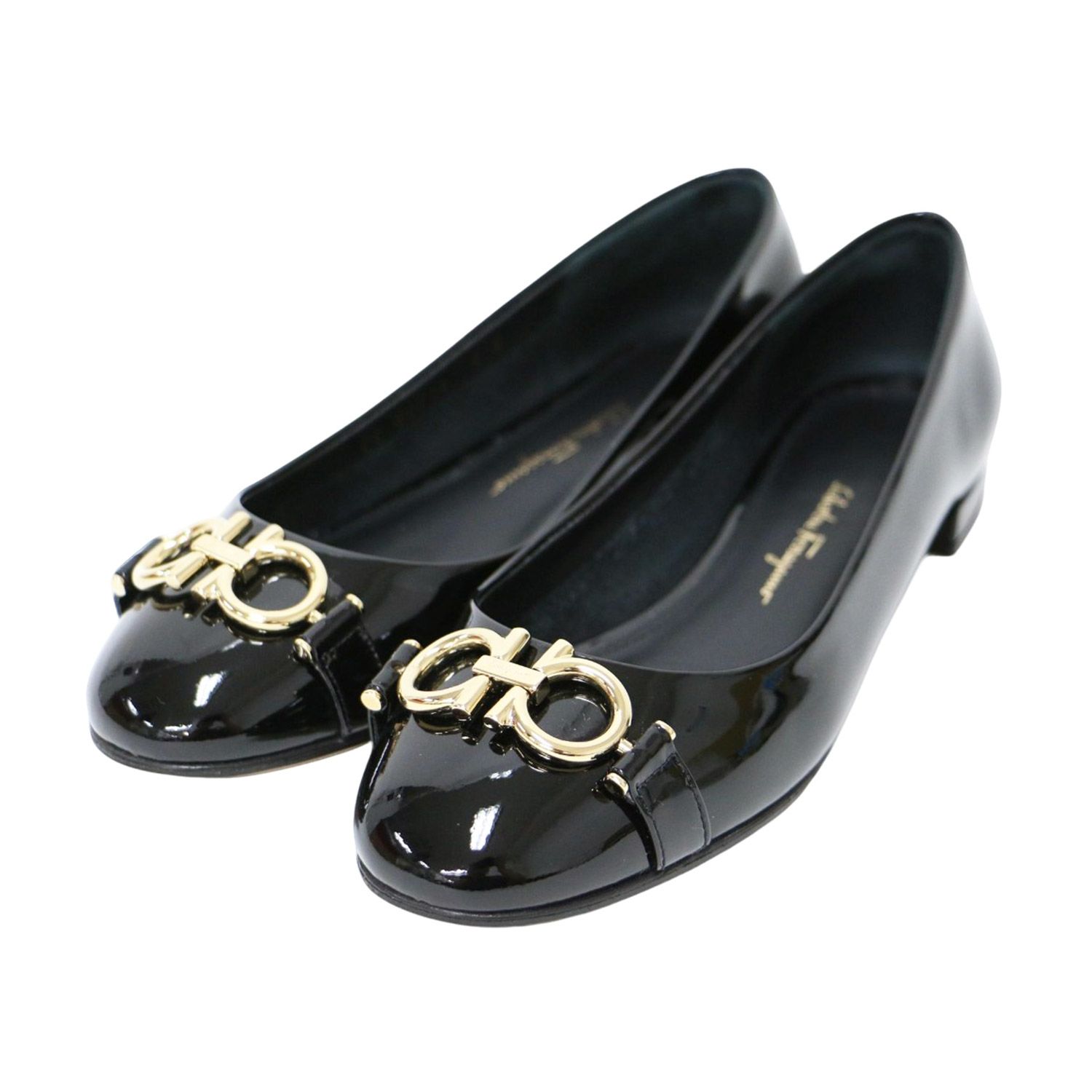 Salvatore Ferragamo サルヴァトーレ フェラガモ パンプス ブラック 黒